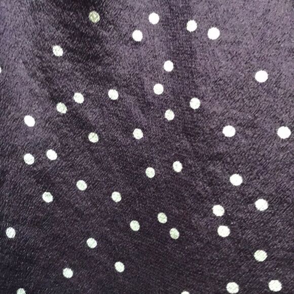 (5/$25) Anthro Maeve Navy Polka Dot Ruffle Sleeve - Picture 3 of 5